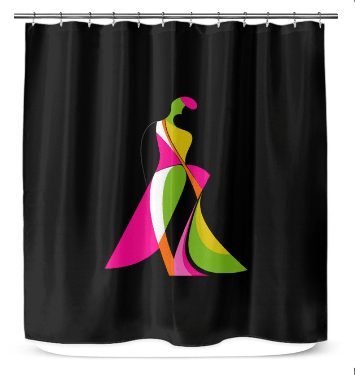 Abstract Runway Bath Screen - Beyond T-shirts