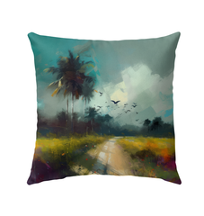 Celestial Night Sky Outdoor Pillow