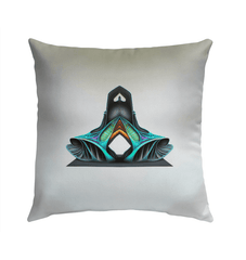 Futuristic Steps Outdoor Pillow - Beyond T-shirts