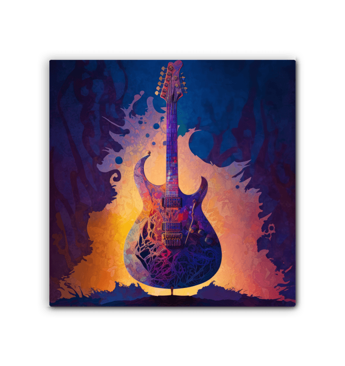 Symphony of Colors - Abstract Music Canvas - Beyond T-shirts