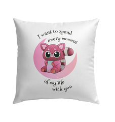 I Want To Spend My Life With You Outdoor Pillow