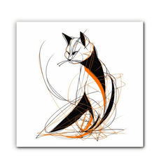 Majestic Persian Cat Royal Pose Canvas - Beyond T-shirts