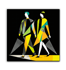 Runway Reverie Abstract Canvas - Beyond T-shirts