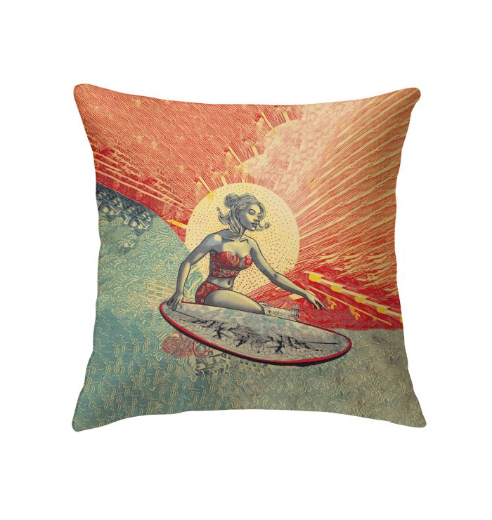 Seaside Bliss Cushion - Beyond T-shirts