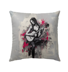 Abstract Whispers Outdoor Pillow