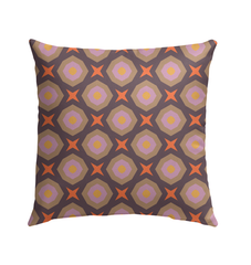 Colorful abstract artistry outdoor pillow weather-resistant