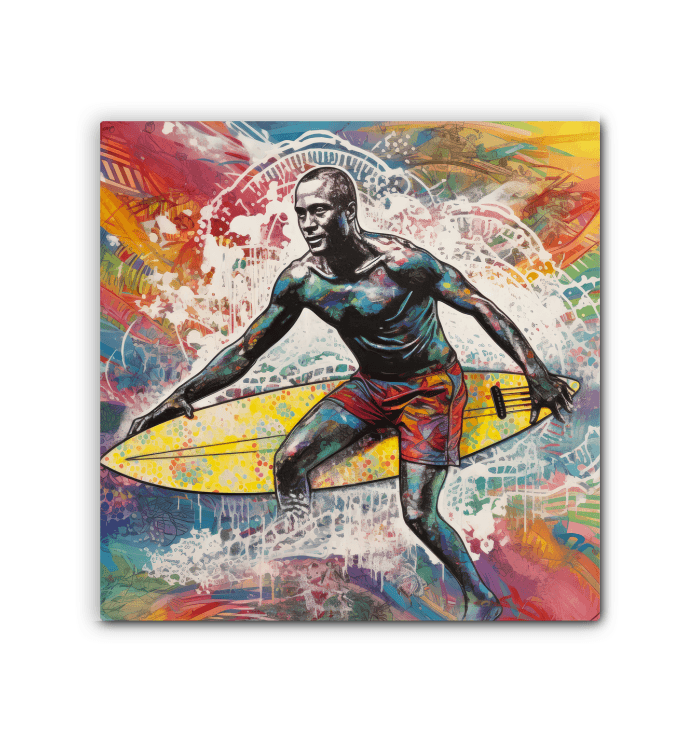 Surfing 1 47 Wrapped Canvas - Beyond T-shirts