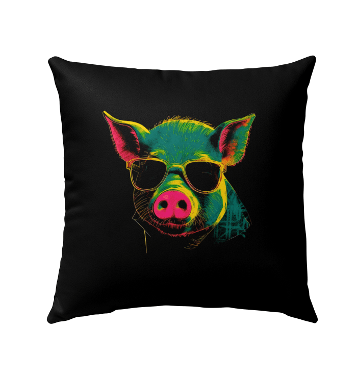 Piglet Playtime Outdoor Pillow - Beyond T-shirts