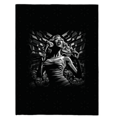 Folk Harmony Sherpa Blanket