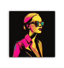 Runway Allure Fashion Canvas Print - Beyond T-shirts