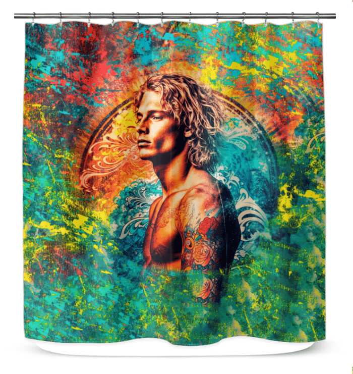 Coastal Zeal Shower Curtain - Beyond T-shirts