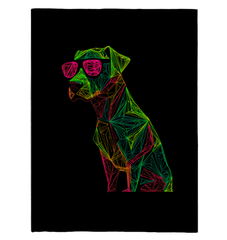 Energetic Doggie Spirit Sherpa Blanket - Beyond T-shirts