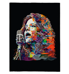 Melodic Harmony Sherpa Blanket