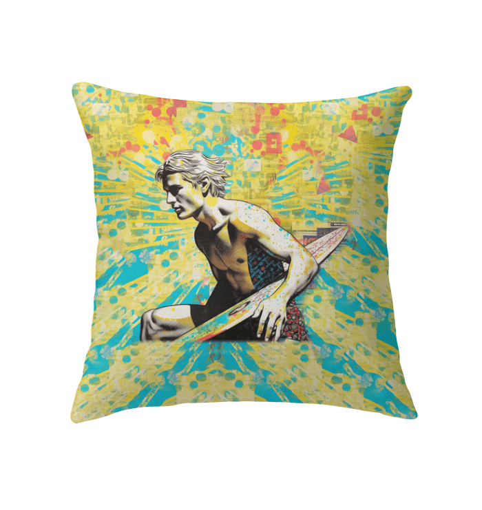 Surfing 1 30 Indoor Pillow - Beyond T-shirts