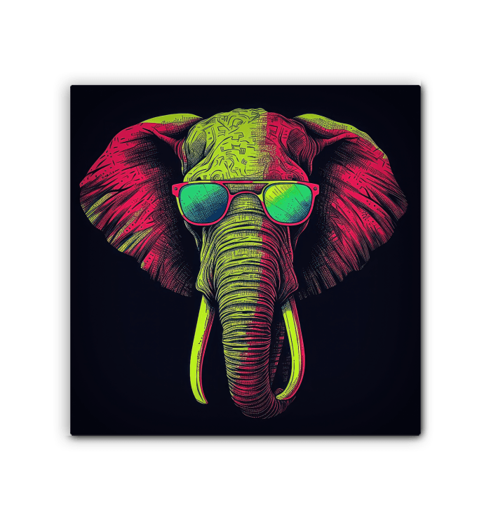 Majestic Elephant Majesty Canvas - Beyond T-shirts