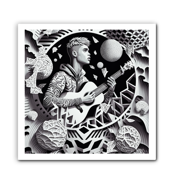 Siren Songs Canvas Piece for Mythology Enthusiasts