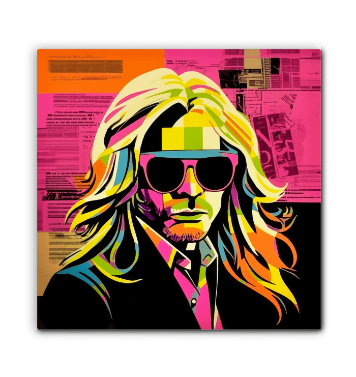 Abstract Vogue Couture Canvas - Beyond T-shirts