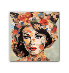 Rhapsody In Color Wrapped Canvas Musical Vibrancy - Beyond T-shirts