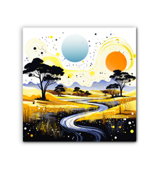 Enchanting Ecosystem Rainforest Canvas