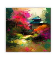 Coastal Escape Landscape Wrapped Canvas