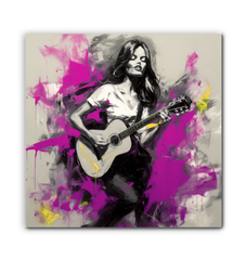 Rhythms of Life Minimalist Abstract Wrapped Canvas