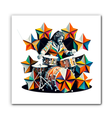 Tuneful Tunes Wrapped Canvas