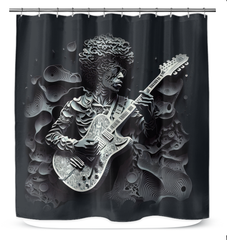 Orchestral Overture Shower Curtain