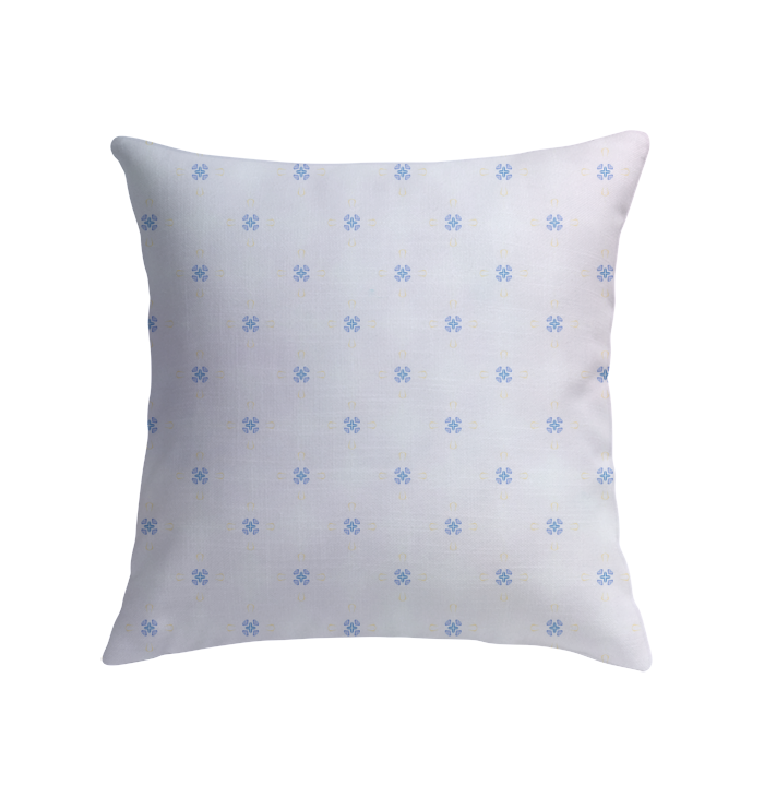 Elegant indoor pillow from the Celestial Whispers collection adding charm to home decor.