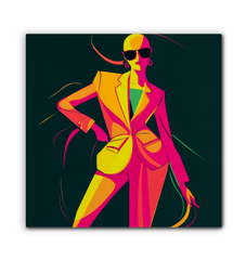 Vogue Vibes Runway Canvas Print - Beyond T-shirts