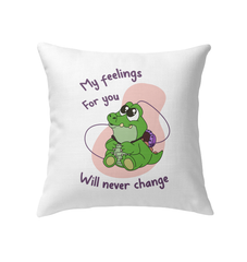 My Feelings For You Indoor Pillow