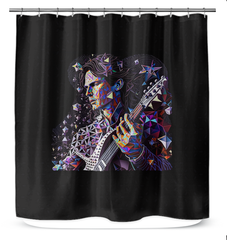 Hip-Hop Hues Shower Curtain