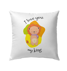 I love you Outdoor Pillow