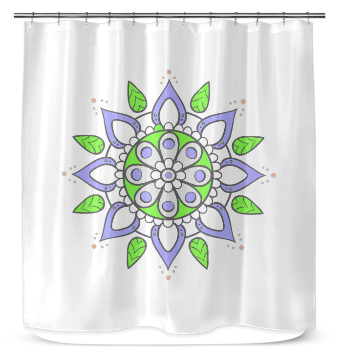 Mandala Tranquility Polyester Curtain - Beyond T-shirts