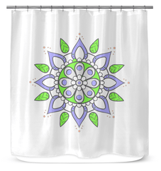 Mandala Tranquility Polyester Curtain - Beyond T-shirts