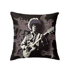 Crescendo of Coziness Music-Inspired Pillow