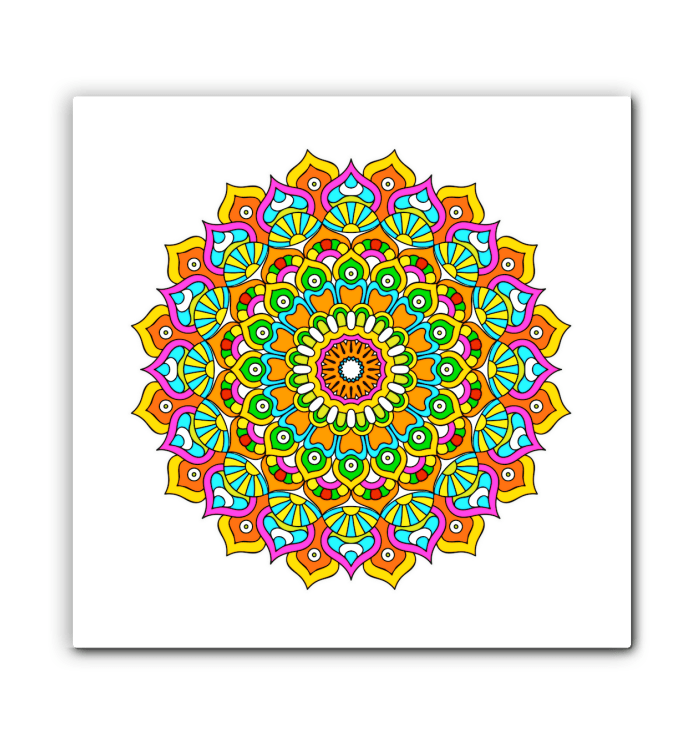 Mandala Serenity Outdoor Banner - Beyond T-shirts