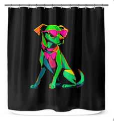 Add a touch of calm to your daily routine with the peaceful pups on the Canine Serenity Shower Curtain, ideal for creating a soothing bathroom environment.