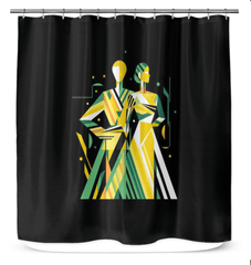 Vogue Artistry Shower Curtain - Beyond T-shirts