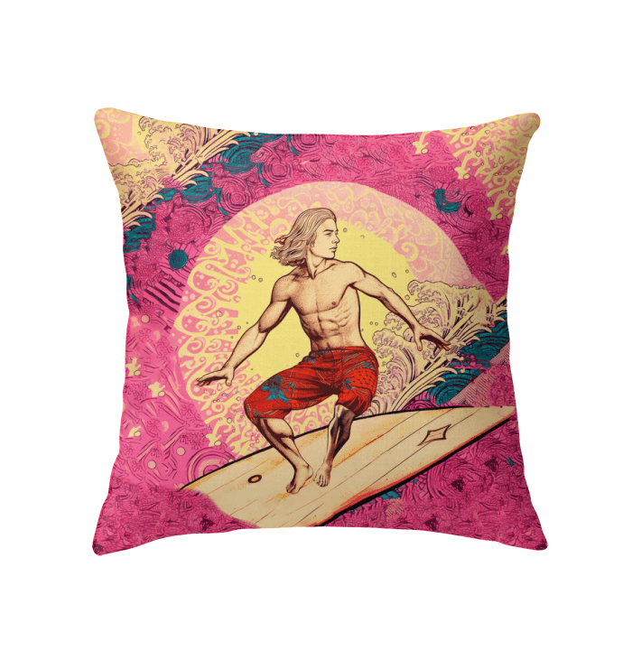 Sophisticated Surf Decorative Pillow - Beyond T-shirts