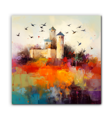 Lakeside Serenity Wrapped Canvas
