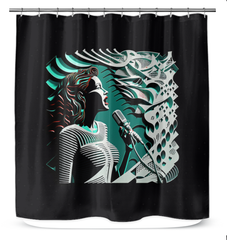 Dance Dynamics Shower Curtain