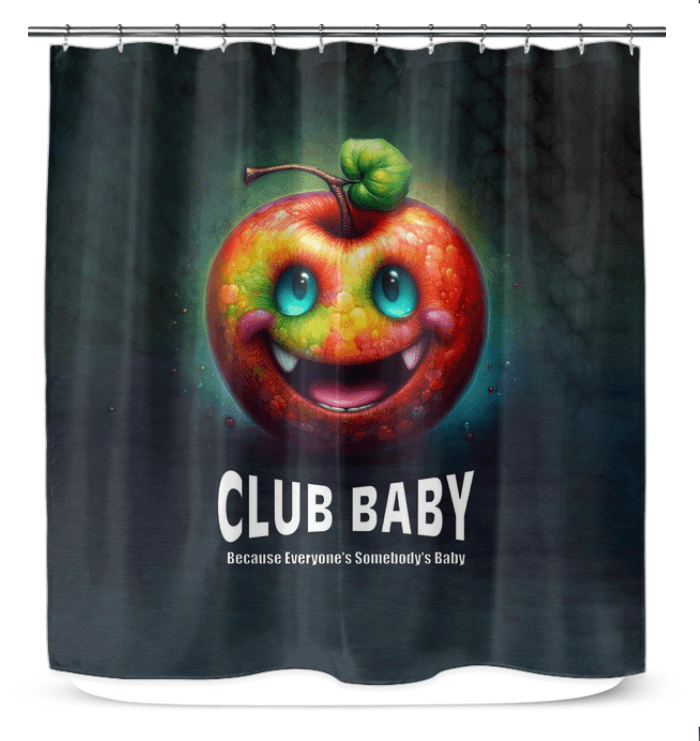 Elegant CB3-128 shower curtain with waterproof feature in bathroom setting.
