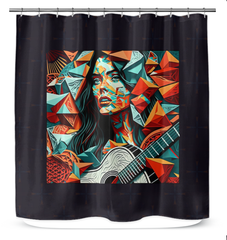 Sovereigns' Silhouettes Shower Curtain