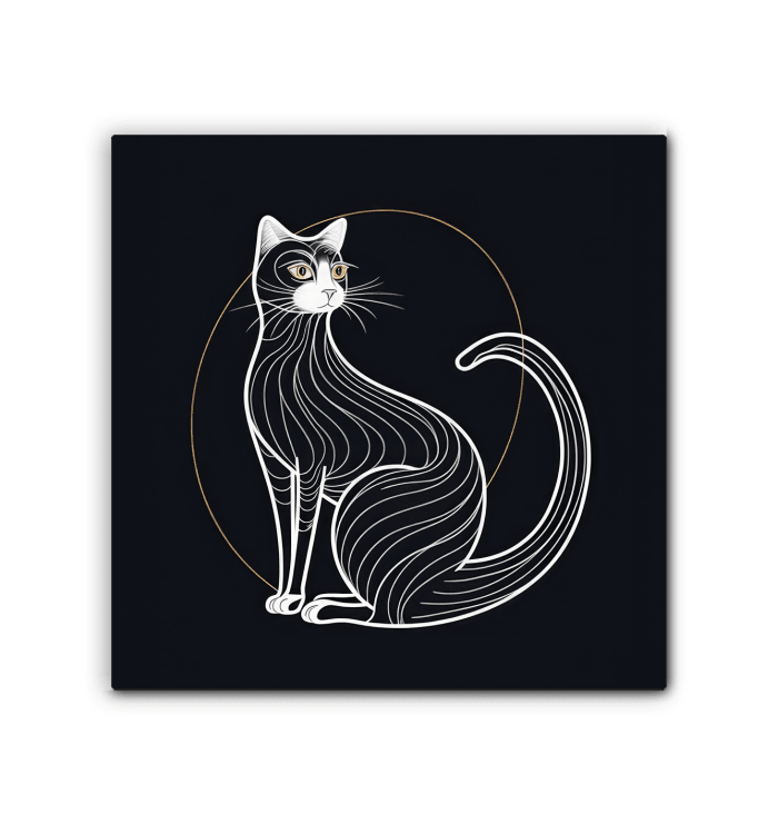 Majestic Sphynx Cat Mystic Gaze Canvas - Beyond T-shirts