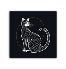 Majestic Sphynx Cat Mystic Gaze Canvas - Beyond T-shirts