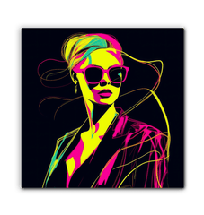 Runway Reverie Fashion Canvas Art - Beyond T-shirts