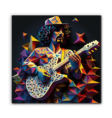 Musical Metropolis Wrapped Canvas