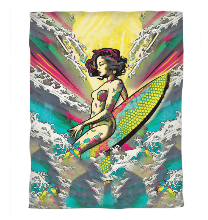 Surfing 1 50 Duvet Cover - Beyond T-shirts