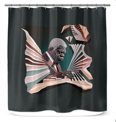Melodic Morning Shower Curtain