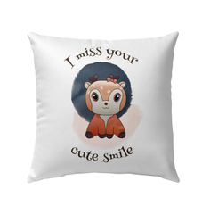 I Miss You Outdoor Pillow